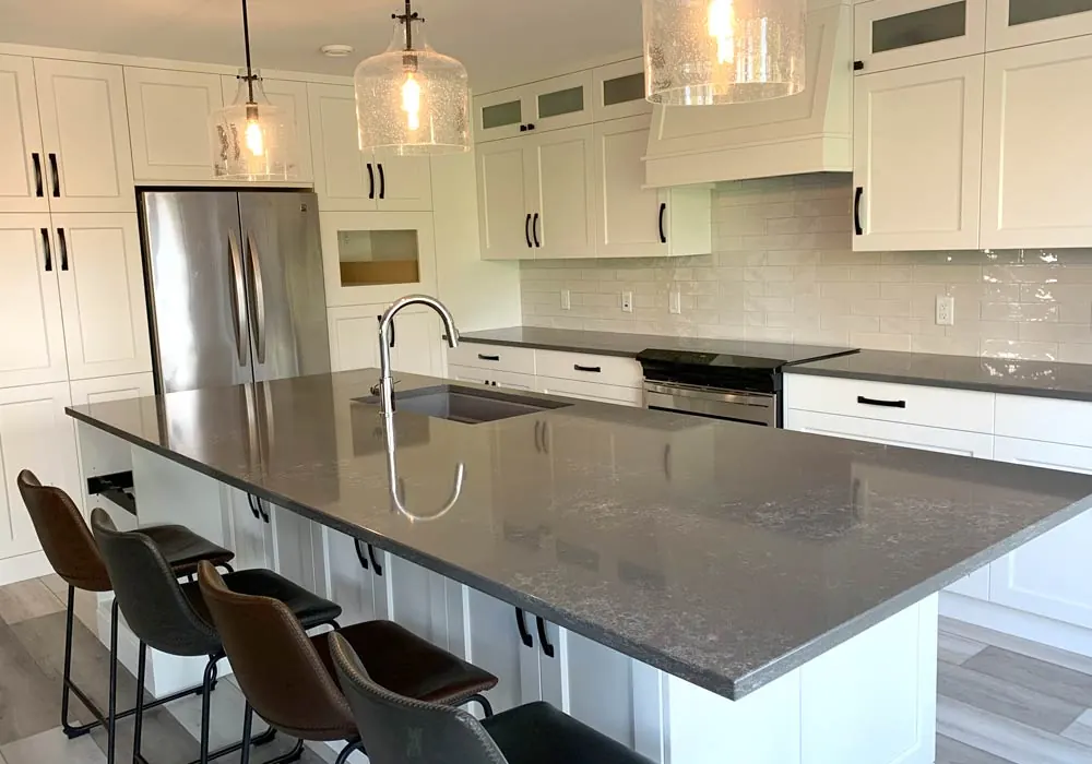 Custom kitchen and living room by Amend Developments, photo 12